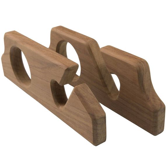 Teak Two-Rod Storage Rack, Pair image number 2
