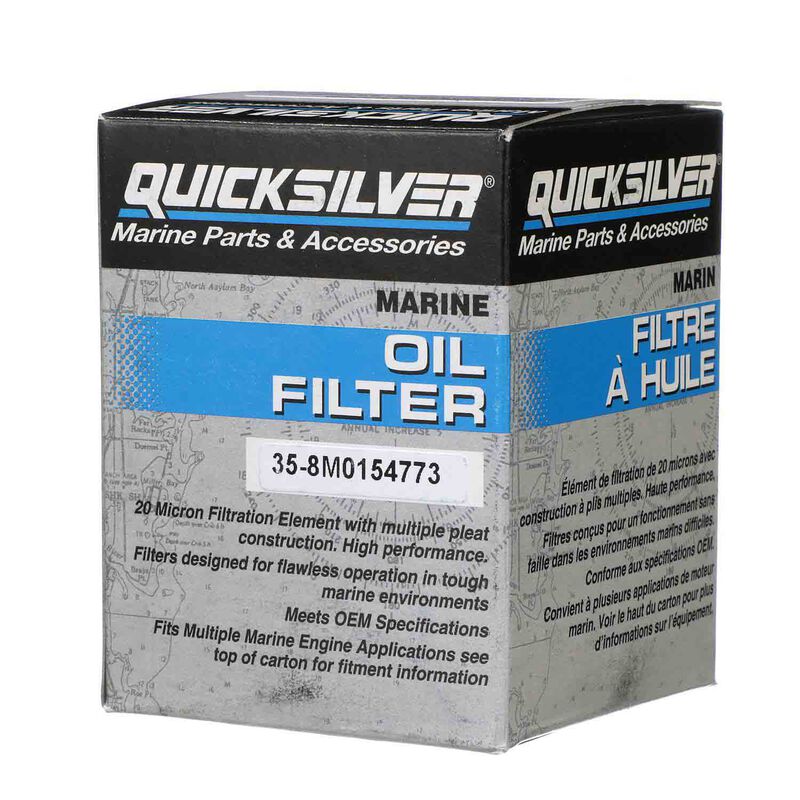 8M0154773 Oil Filter for Various Marine Engines image number 3