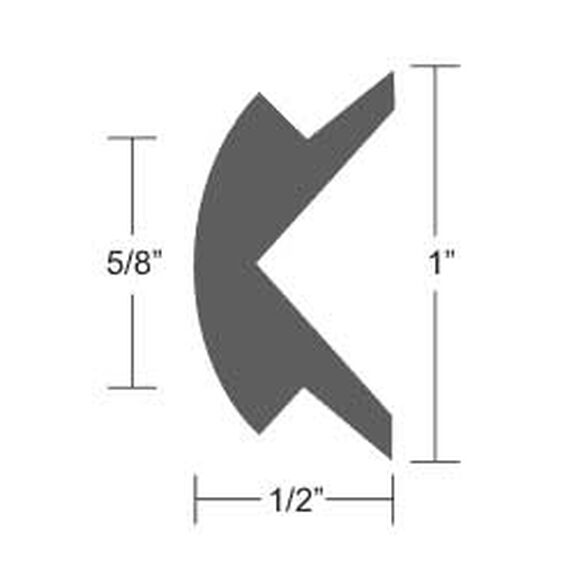 Flexible Vinyl Insert 1" x 50" image number 0