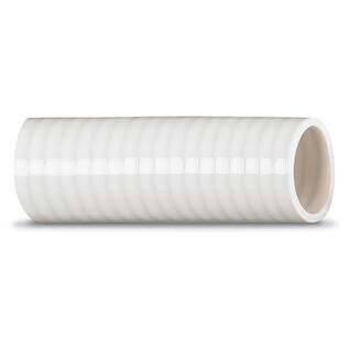 Series 148 - White PVC Sanitation & Water Hose, Sold by the Foot, 50ft Max