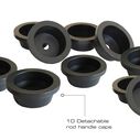All Weather 3 in 1, Aluminum Expandable 10 Rod Rack image number 6