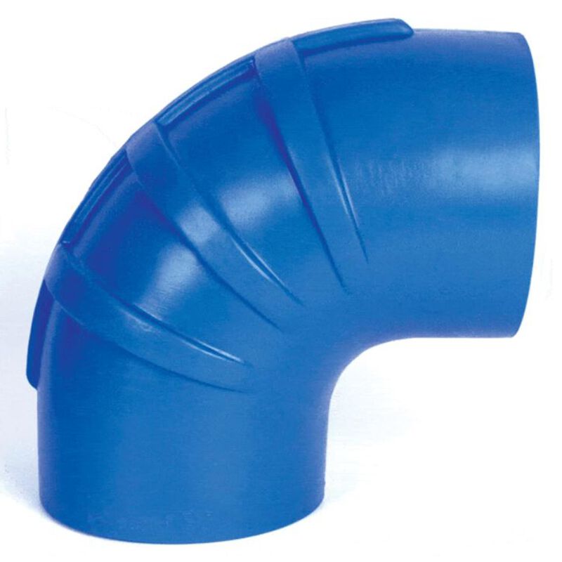 90° Silicone Exhaust Elbow, 8" Diameter image number 0