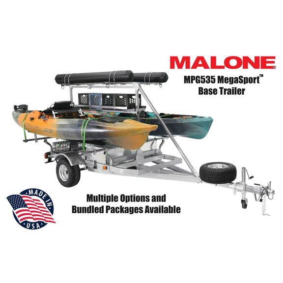 MegaSport Kayak Trailer with 86" Load Bars image number 3