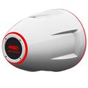 REV 12 HD White 12" Marine Tower Speakers with XS-W Grille & RGB LED Rings (Pair) image number 2