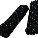 SM 1/2in Dock Line Black with Silver Tracer - 6ft/182cm (2 pack) image number 1