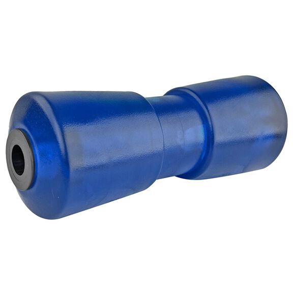 8" Trailer Keel Roller, Blue Poly image number 0