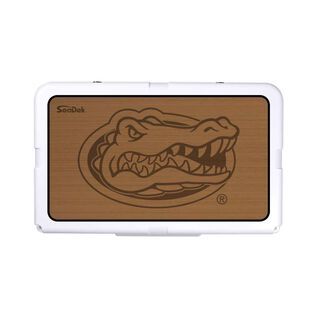 SeaDek Cooler Pad - Collegiate Collection - Fits RTIC 45 - Mocha / Black, University of Florida