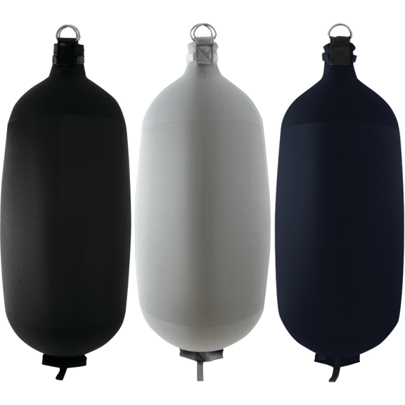 Fendertex Inflatable Cylindrical Fenders w/2 SS D Rings image number 0