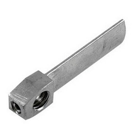 2 1/8" Stainless Steel Short Straight Cam Bar with 2' Latches image number 0