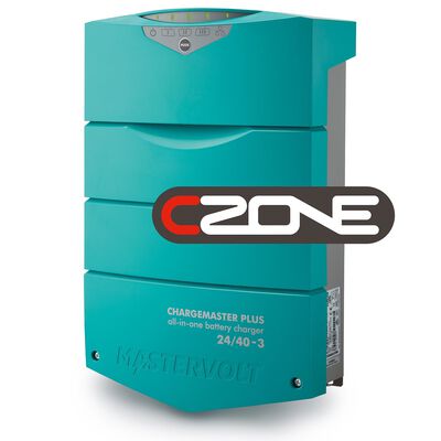 ChargeMaster Plus CZone Battery Charger, 24V, 40 Amp, 3 Banks