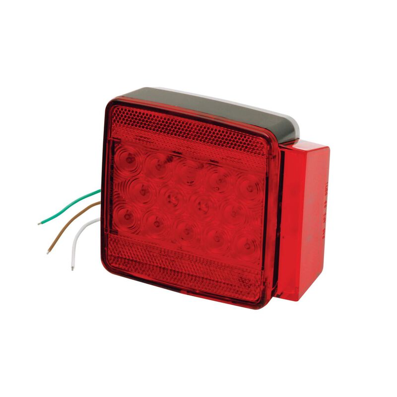 6-Function LED Submersible Combination Taillight, Right/Curbside, for Trailers Under 80" image number 0