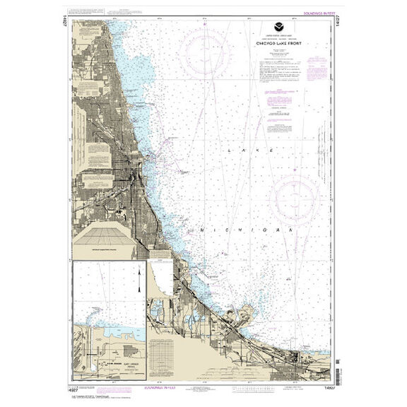 #14927 Chicago Lake Front Gary Harbor image number 0