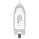 Flex-Fit&trade; PRO Boat Cover V-hull, Center Console, 20' - 22' image number 3