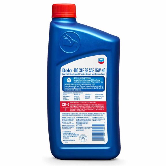 Chevron Delo 400 XLE SB 15W40 Synblend Diesel Oil Heavy‑Duty