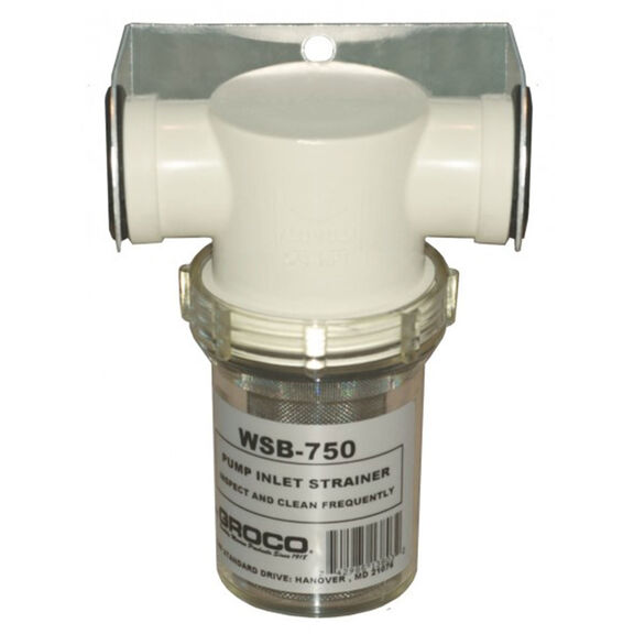 Pump Strainer with 1" Plastic Basket image number 0