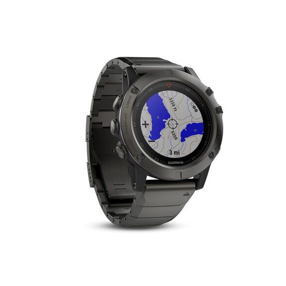 fēnix&reg; 5X Sapphire Marine Multisport GPS Smartwatch image number 1
