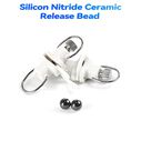 BLUEWING Zirconia Outrigger and Flat Line Release Clip White 2pcs image number 3