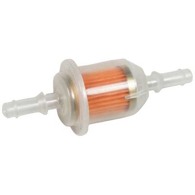 Inline Disposable Fuel Filter, 5/16"
