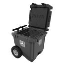 RollR 30 Quart Wheeled Hard Cooler with Telescopic Handle, Granite image number 7