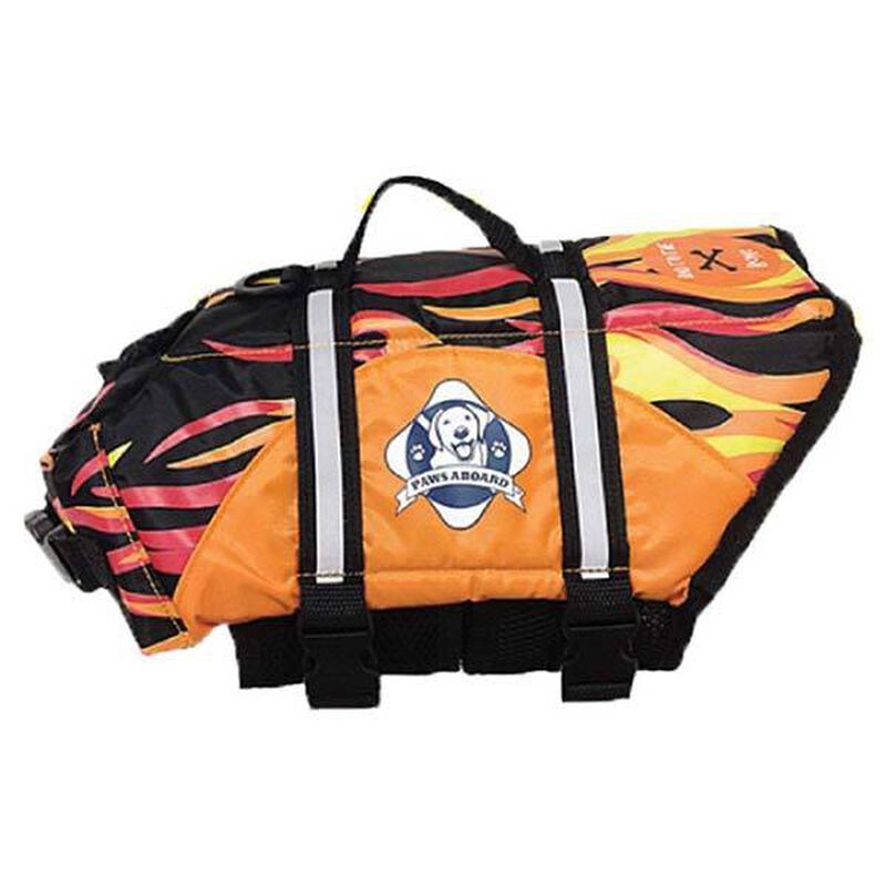Flames Doggie Life Jacket, XLarge West Marine