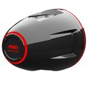 REV 12 HD Black 12" Marine Tower Speakers with XW-B Grille & RGB LED Rings (Pair) image number 2