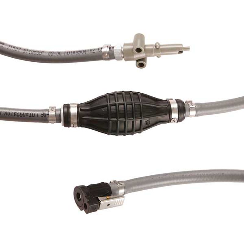 Mercury/Mariner O/B Standard Fuel Line,Twist Lock, Male, 6' x 3/8" image number 0