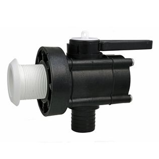 Mushroom Thru-Hull Valve, 1"