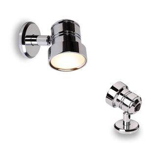 BCM Evia 4-35 Quad Adjustable LED Downlight Satin Steel