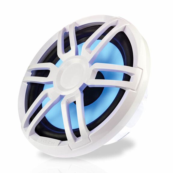 XS-SL10SPGW XS Series 10" 600 Watt Sports Marine Subwoofer with RGB LED Illumination image number 0
