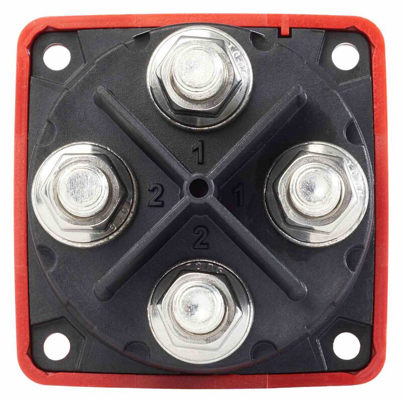 m-Series Mini Dual Circuit Battery Switch - Red image number null