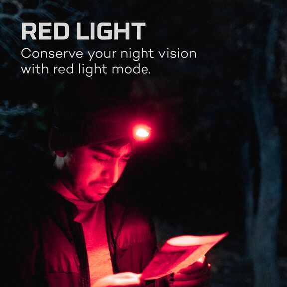 EINSTEIN 750 Lumen Headlamp, 4 AAA Batteries Included image number 6