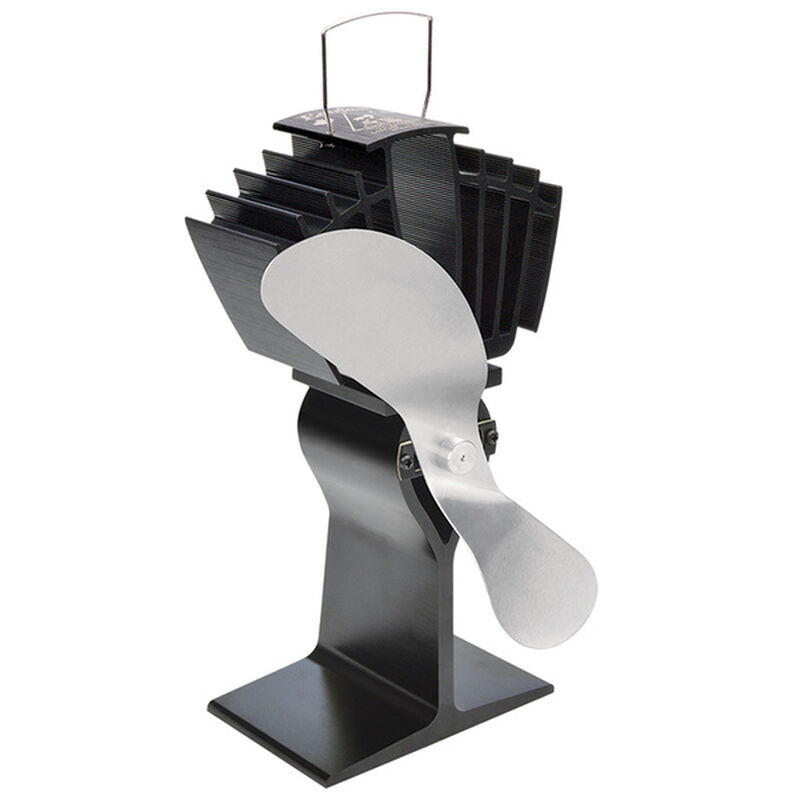Ecofan AirMax Heat Powered Stove Fan, 175cfm, Black/Nickel image number 0