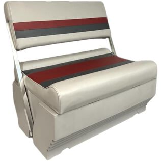 Premium Series Pontoon Flip Flop Seat Cushion Set with Base