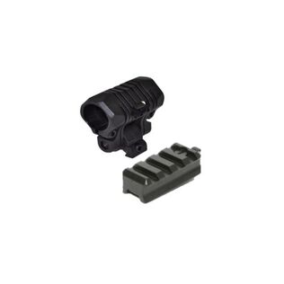 Helmet Accessory: Picatinny Flashlight Holder (with Picatinny Adapter)