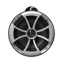 Wet Sounds ICON 8 Black V2 Series 8" Marine Tower Speakers with Silver Aluminum Fixed Clamps (Pair) image number 2