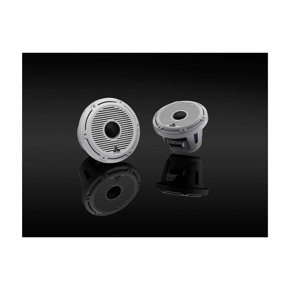 M6-880X-C-GwGw 8.8" Marine Coaxial Speakers, White Classic Grilles image number 7