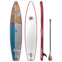 12'6" SHUBU Raven Inflatable Stand-Up Paddleboard Package image number 0