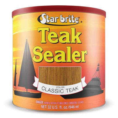 Tropical Teak Oil Sealer, Classic Teak, Quart