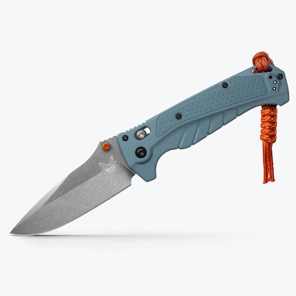 Adira Folding Knife, Depth Blue Grivory image number 0