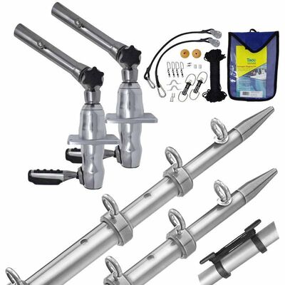 GS280 Outrigger Kit with Silver/Silver Poles