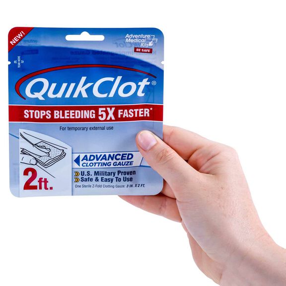QuikClot&reg; Advanced Clotting Gauze, 3" x 24" image number 2