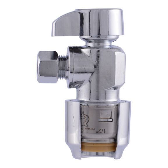 SharkBite Max Push Angle Stop 1/2" x 1/4" Comp image number 0