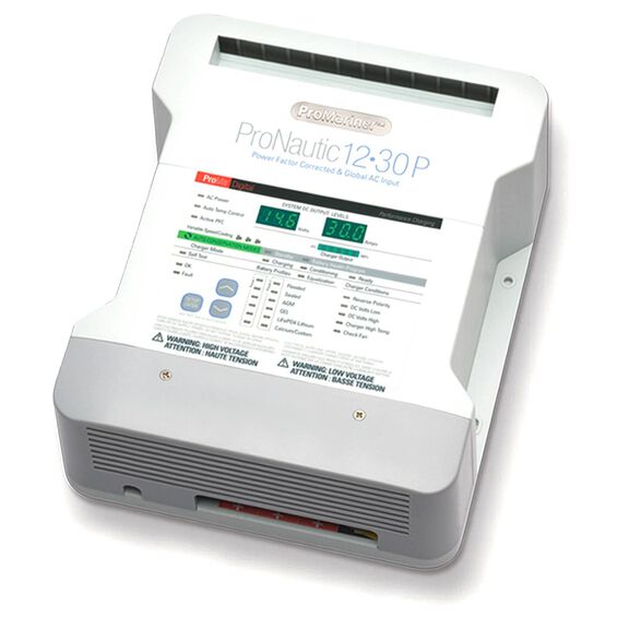 ProNautic 1230P Onboard Marine Battery Charger, 30 Amp, 12V, 3-Banks image number 0