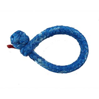 3 x 40mm Blue Soft Shackle