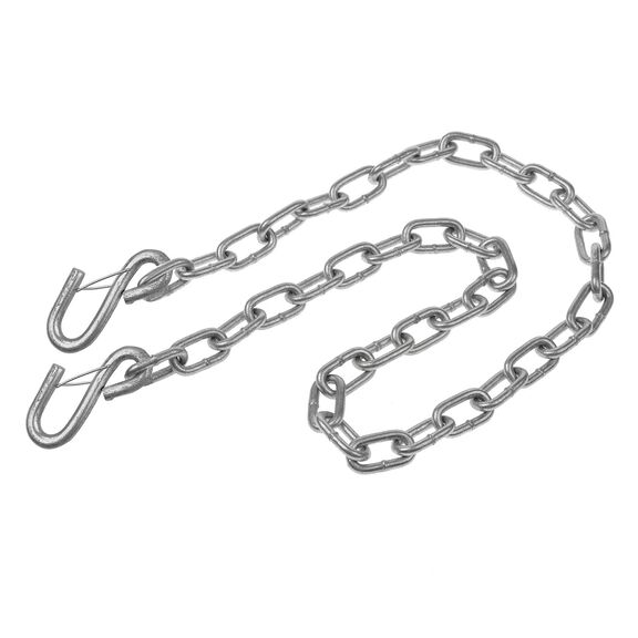 1/4" x 32" Trailer Safety Chain Set, Class II, Set image number 1