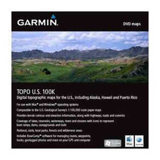 MapSource TOPO U.S. 2008 100K DVD-ROM