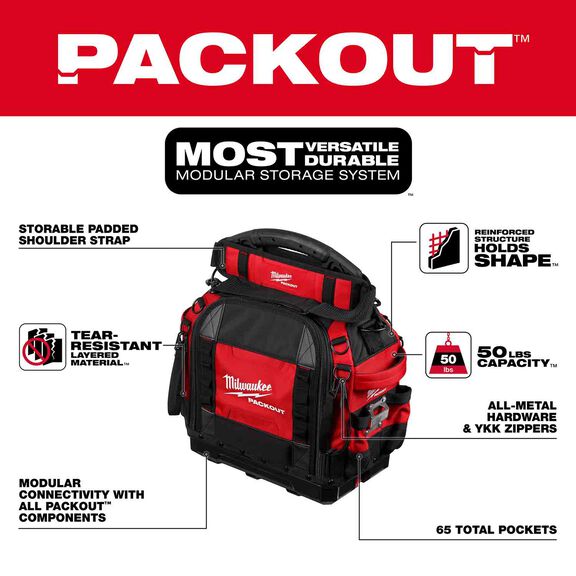 PACKOUT&trade; 15" Structured Tool Bag image number 1