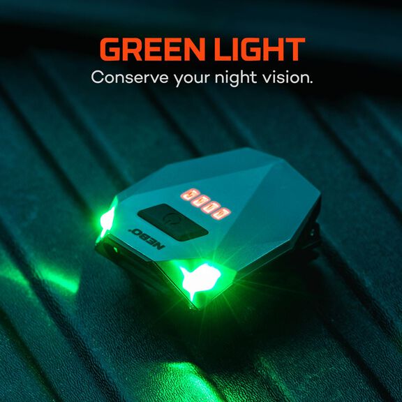EINSTEIN CAP 100 Lumen Cap Light with Green Light Mode image number 4
