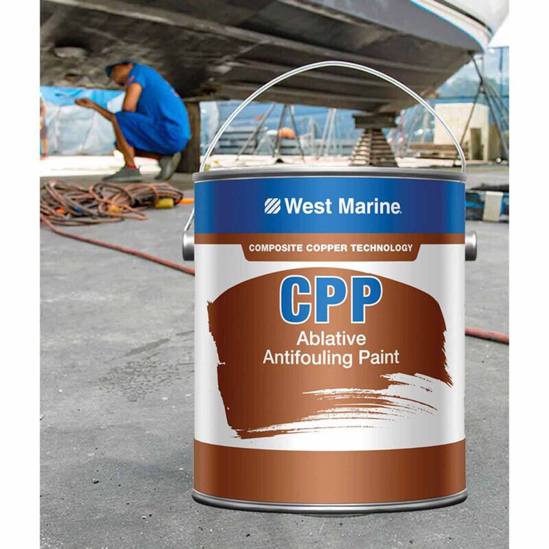 CPP Plus Antifouling Paint, Black, Gallon image number 2