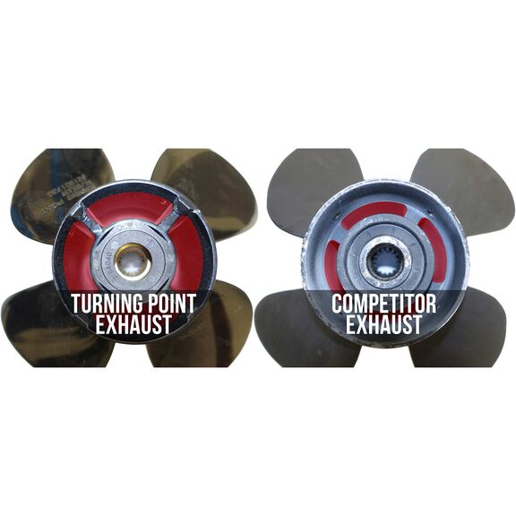 13 1/4" x 17" Hustler LE1/LE2-1317 3-Blade, RH, Aluminum Propeller image number 2